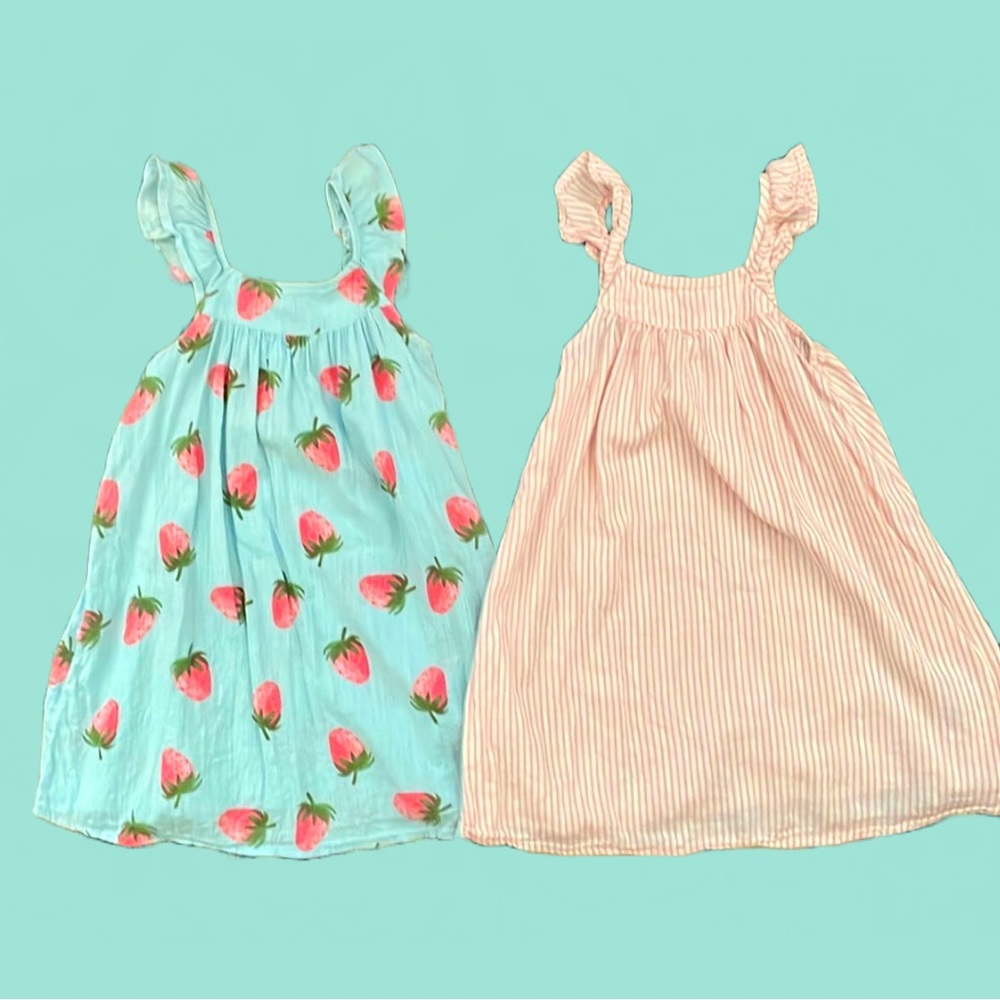 Two girls size 5 Old Navy Summer Dresses